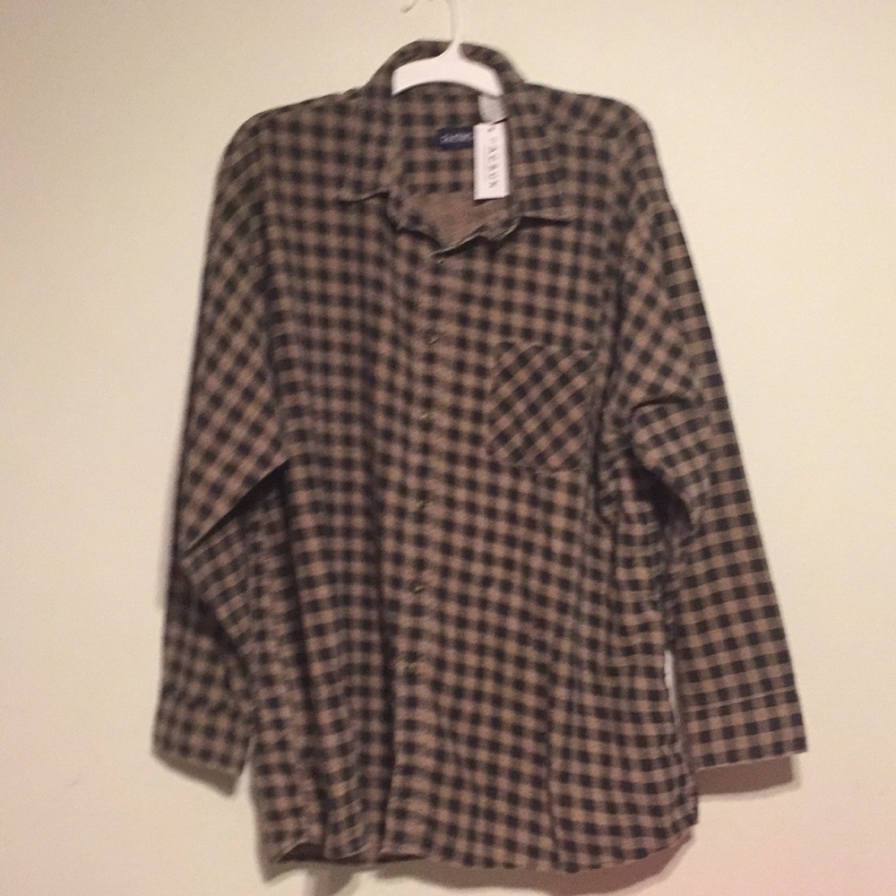 Black and white flannel from PacSun